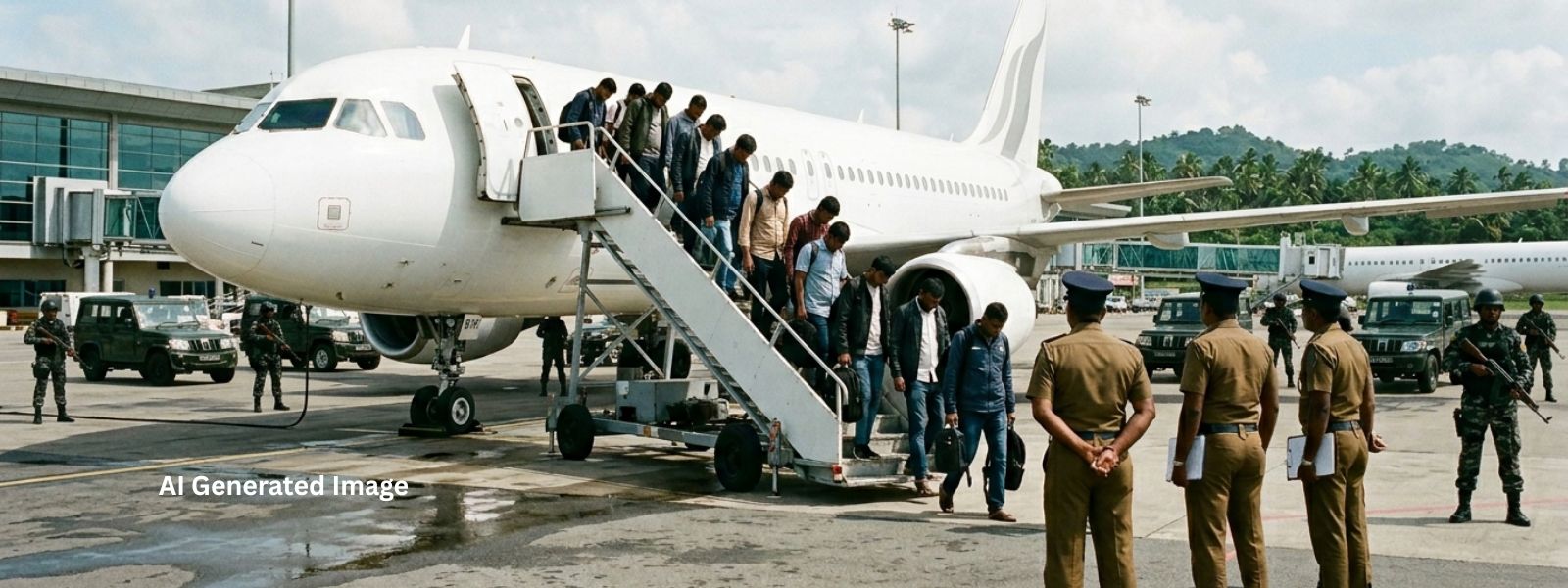 Police Detain 21 Deported Suspects Tied to Crimes